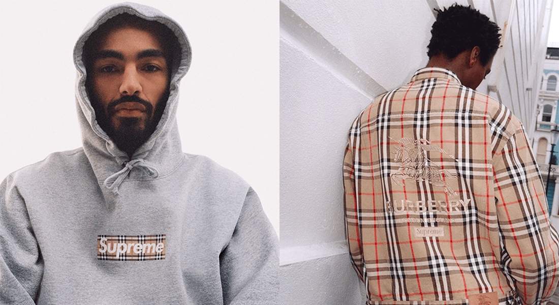 Supreme × Burberry 世紀のコラボレーションが実現 – 時代を超えて愛さ