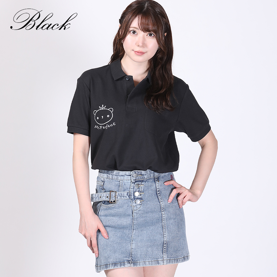 受注期間限定！東城りおコラボ企画第2弾！コラボポロシャツ◇東城りお