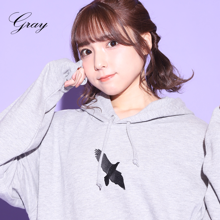 受注期間限定！鷹村彩花コラボ企画！コラボプルオーバーパーカー◇鷹村彩花