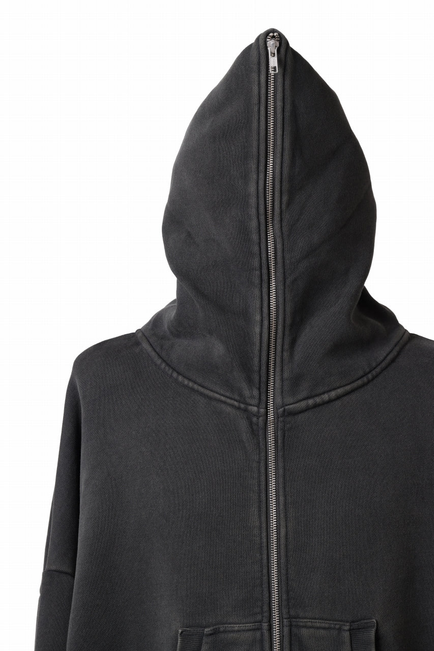 entire studios ETERNAL ZIP SWEAT PARKA (WASHED BLACK)の商品ページ