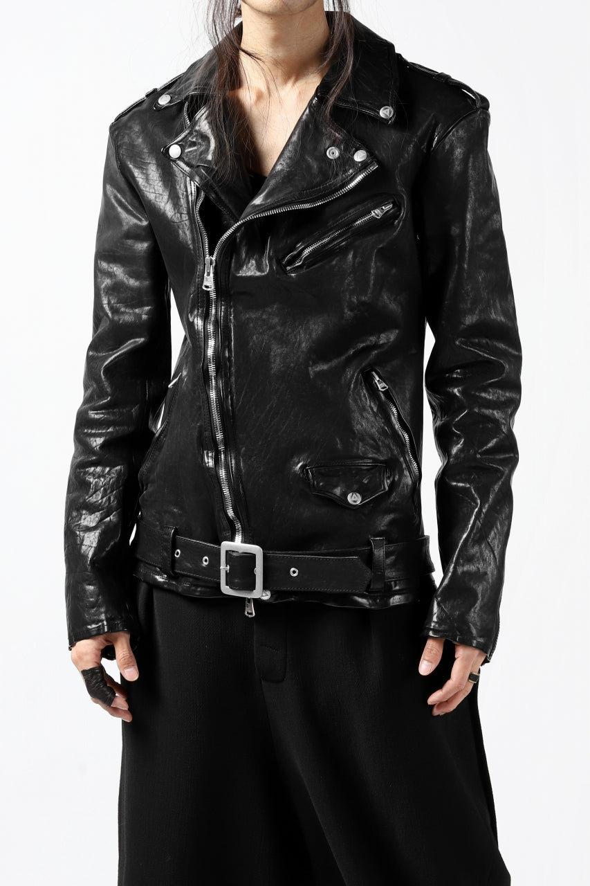 1773-07 ) ジャパンショルダー製品染めダブルライダースの商品ページ