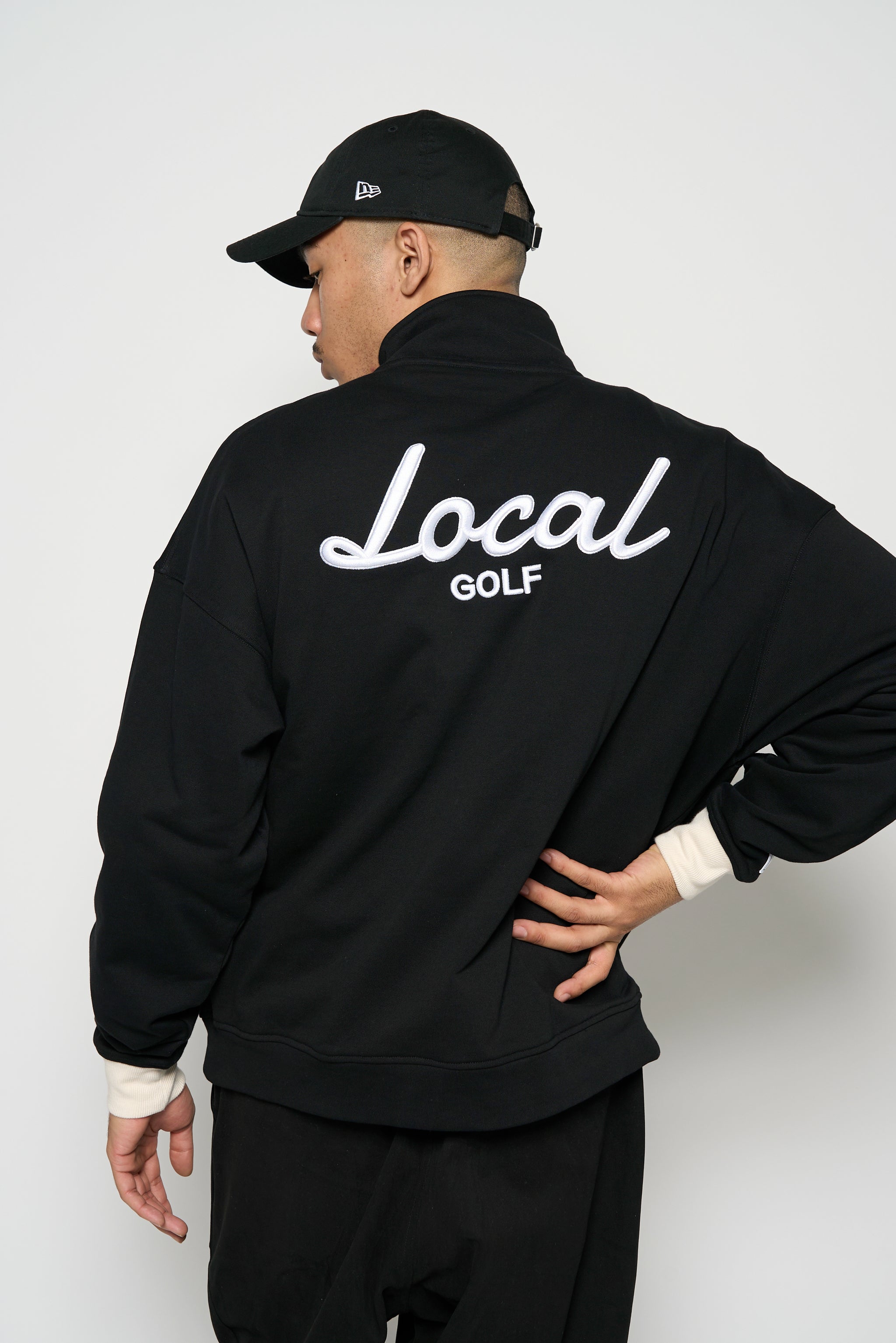 Golfickers Half Sweat ブラック Lサイズ Golfickers Half Sweat