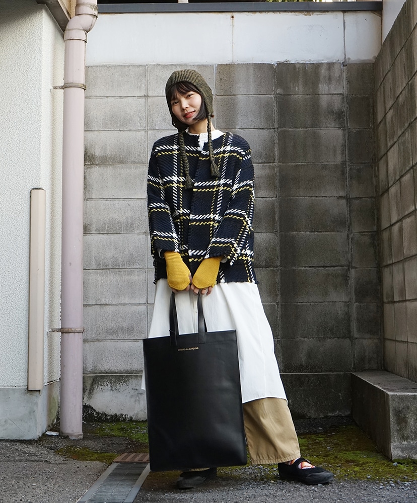 8Z-D401-051 - Classic Leather Line - トートバッグ(ONE Black