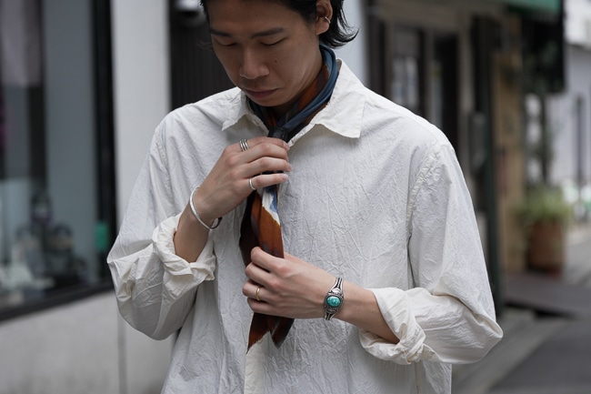 CASEY CASEY [ ケーシーケーシー ] BIG RACCOURCIE SHIRT