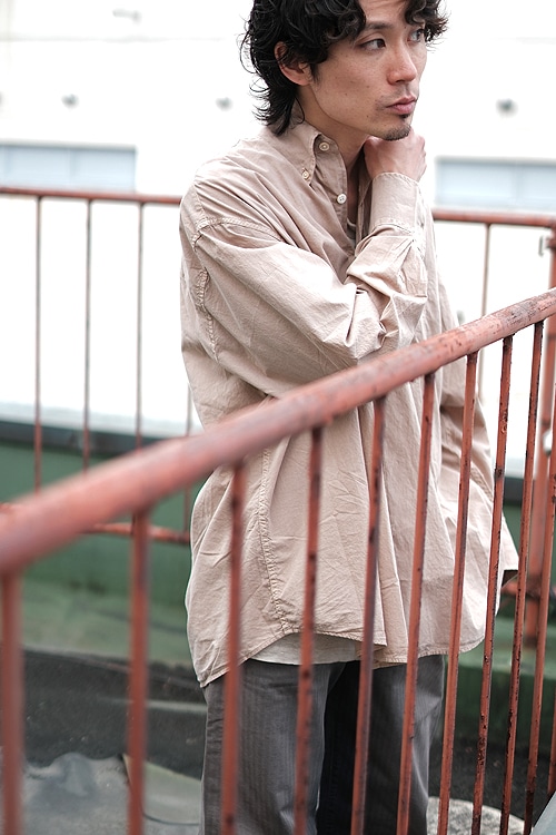 OUR LEGACY 25SS-BORROWED B.D SHIRT [Pink Voile]