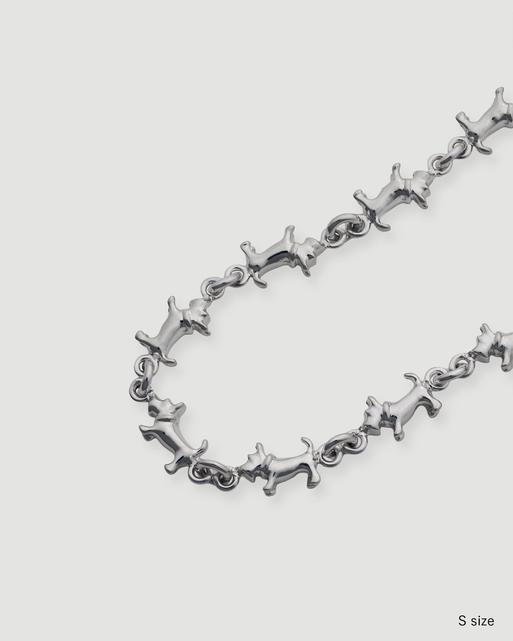schnauzer chain bracelet 01｜LORO(ロロ)公式通販