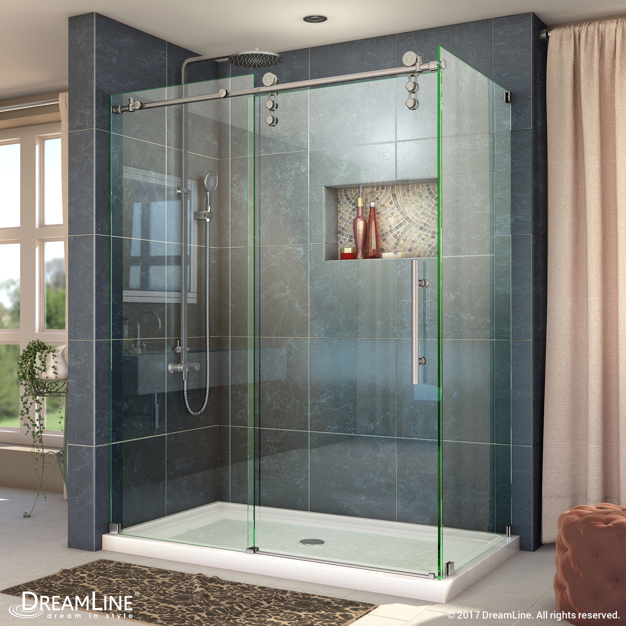 Enigma-Z Sliding Shower Enclosure - Lowes