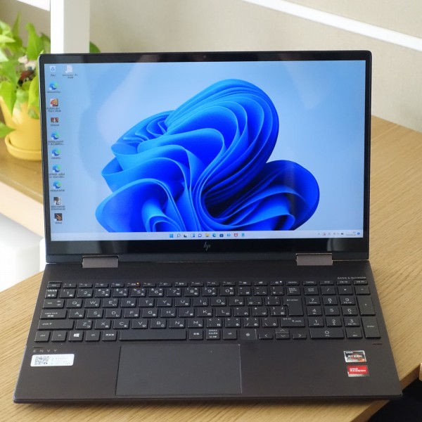 HP ENVY x360 15-ee(AMD)実機レビュー/コンパクトな15インチ液晶搭載2