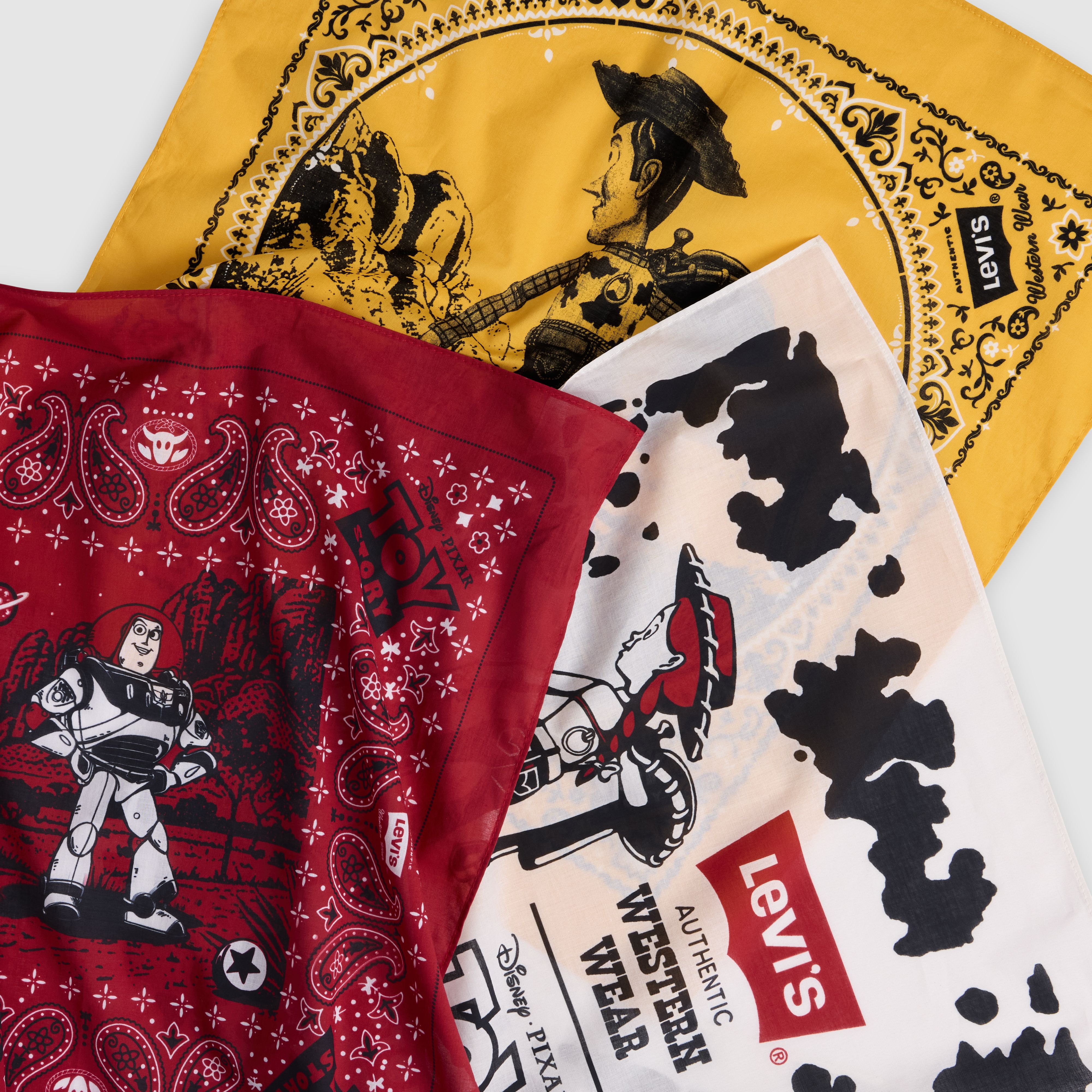 Levi's® X Toy Story 3pk Bandana - Multi-color | Levi's® US