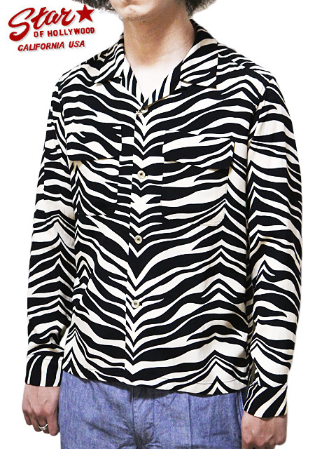 STAR OF HOLLYWOOD（スターオブハリウッド） 】 L/S OPEN SHIRTS