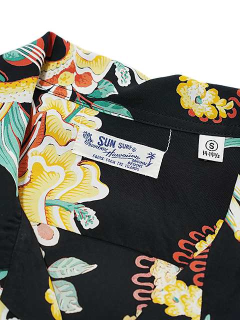 SUN SURF（サンサーフ） 】 長袖アロハシャツ L/S HAWAIIAN SHIRT