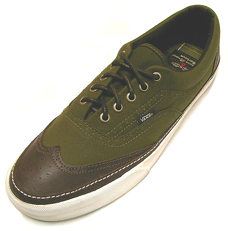 VANS×BARBOUR Era Wingtip CA Classic Waxed バブアー×ヴァンズ エラ