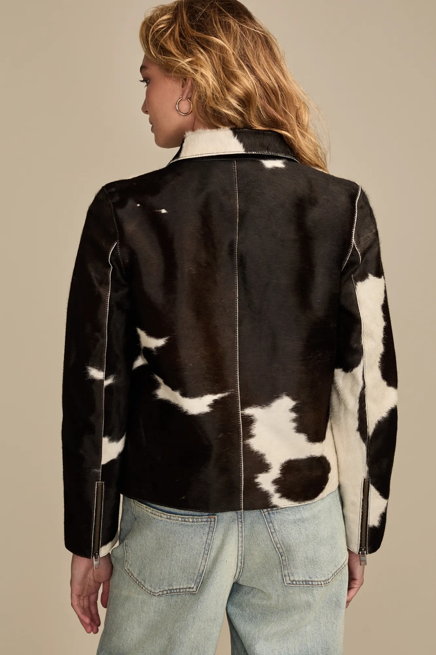 COW LEATHER JACKET | Lucky Brand