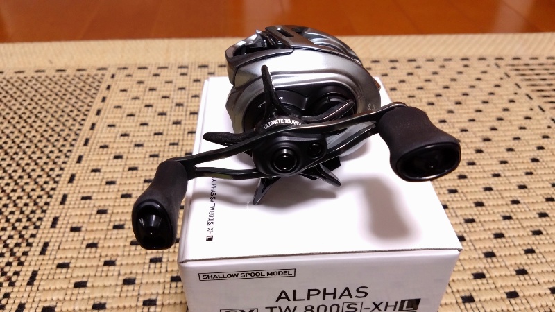インプレ】ダイワ アルファスSV TW 800S【シャロースプールで更に快適