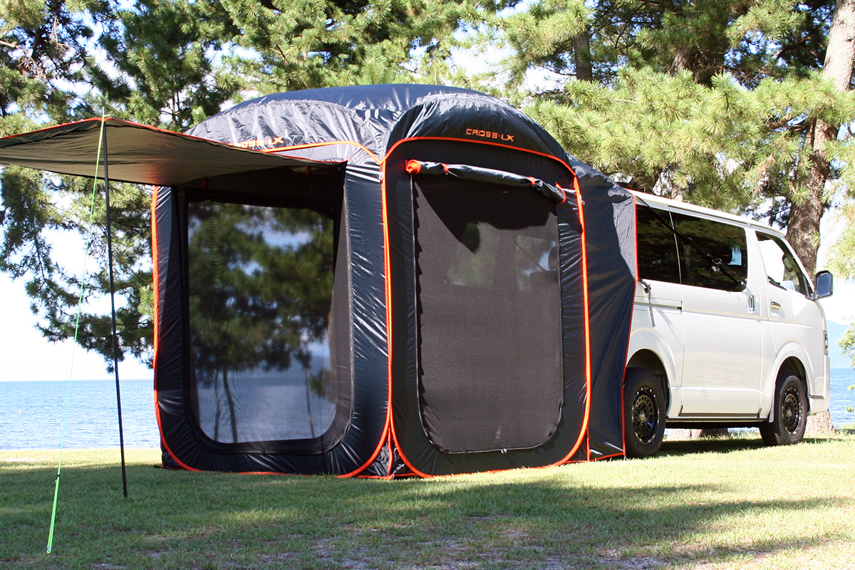 カー+リビングポップアップテント2 | LX-MODE