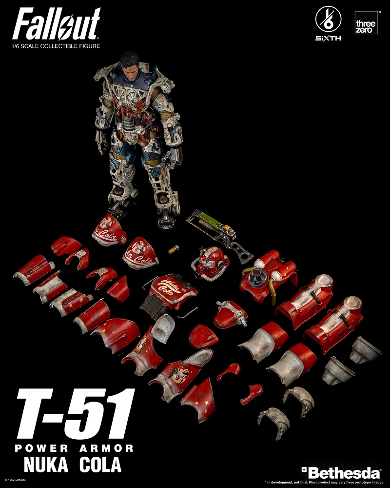 フォールアウト/ T-51 パワーアーマー 1/6 アクションフィギュア