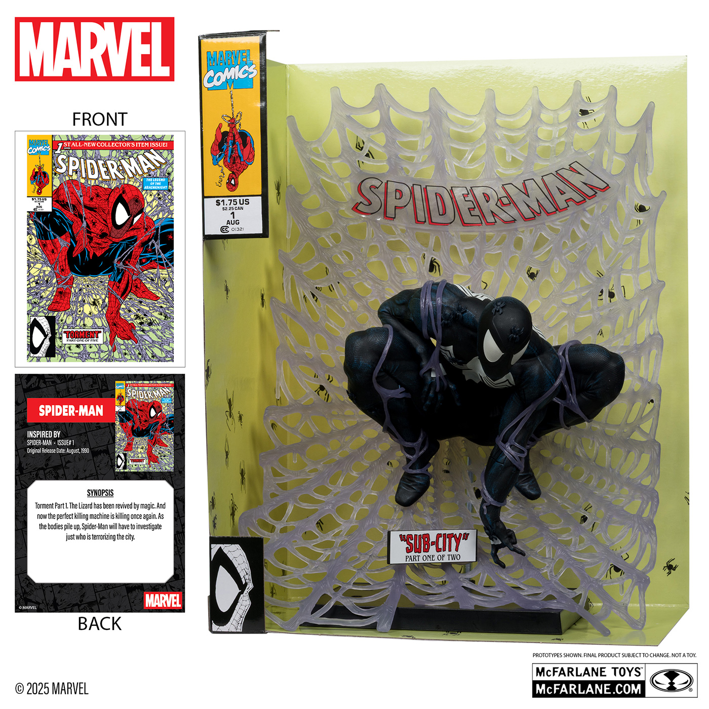 マーベルコミック/ Spider-Man Vol.1 #1: スパイダーマン ブラック