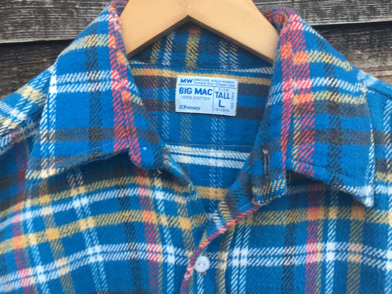Vintage Used 1970's JC Penney BIG MAC MW Nel Shirts 70年代 JC