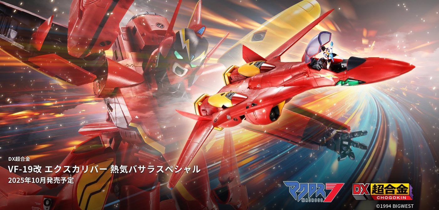 TAMASHII NATIONS マクロス7 VF-19改熱気バサラスペシャル マクロス7