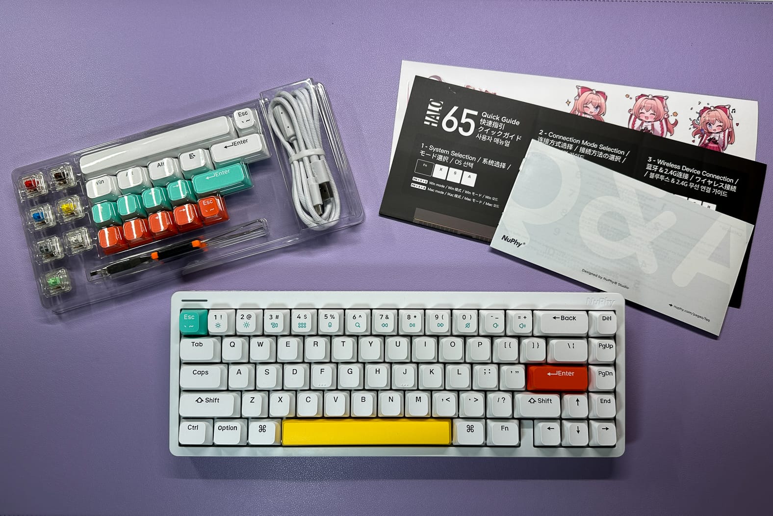 NUPHY Halo65 Wireless Mechanical Keyboard 2023 REVIEW - MacSources