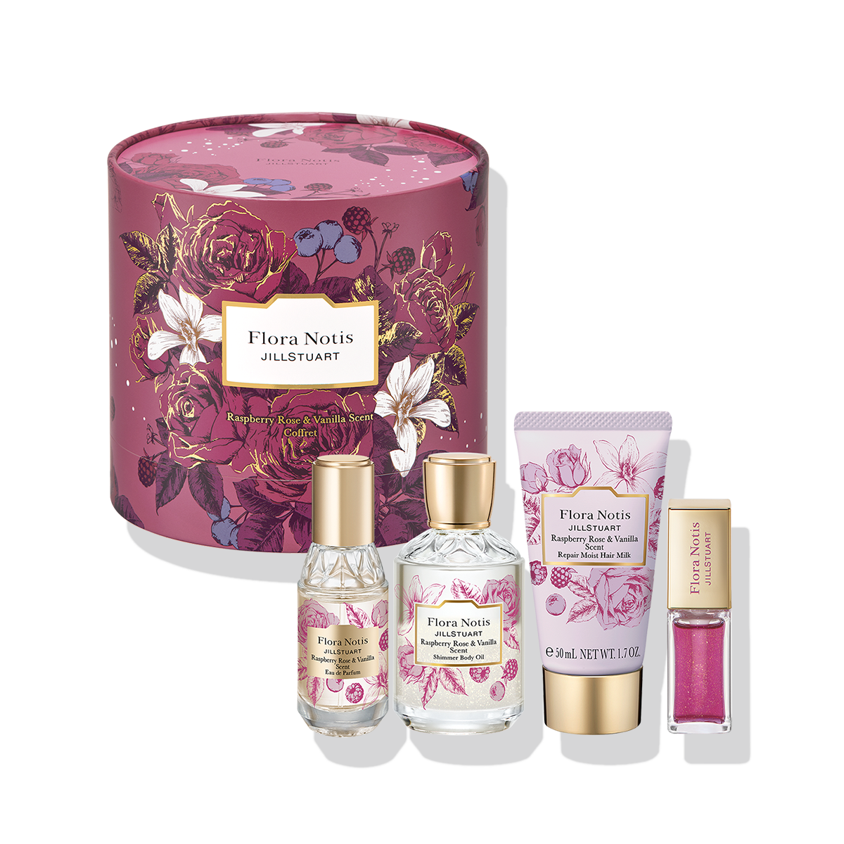 フローラノーティス ジルスチュアート ラズベリーローズ＆バニラ コフレ