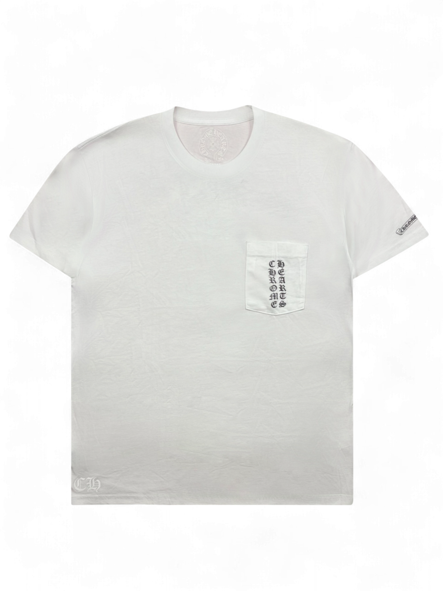 T-shirt Vertical Logo Osaka Exclusive White | Chrome Hearts