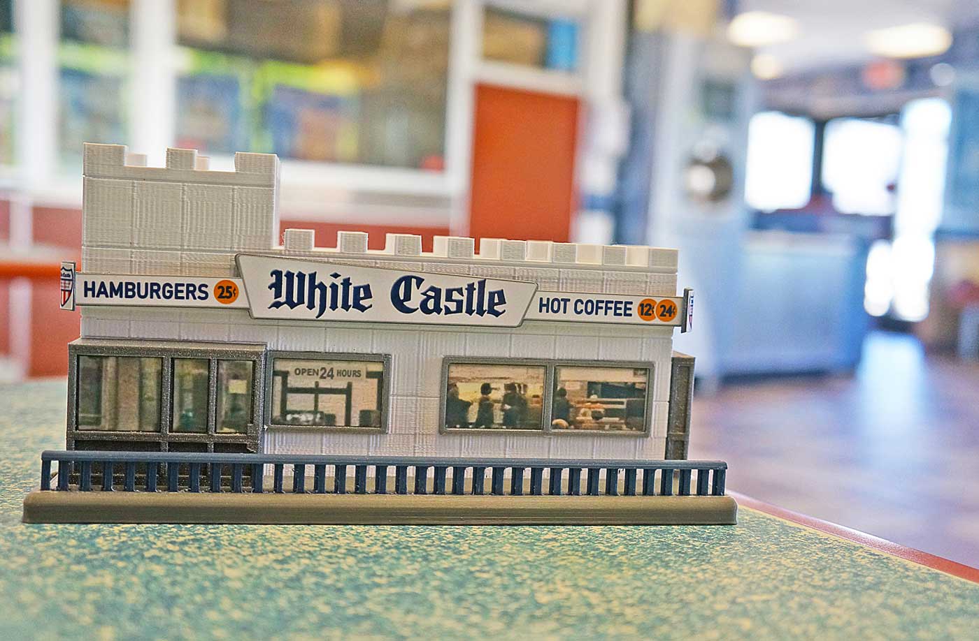 White Castle Miniature Gift Model