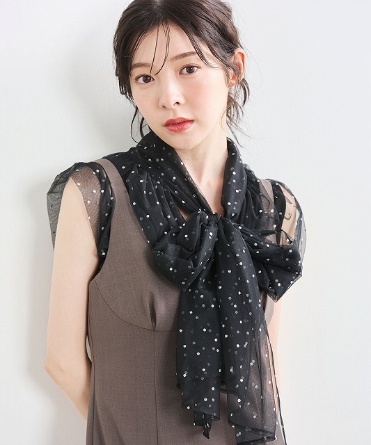 SALE50%OFF】COCODEAL ココディール ドットチュールリボンブラウス