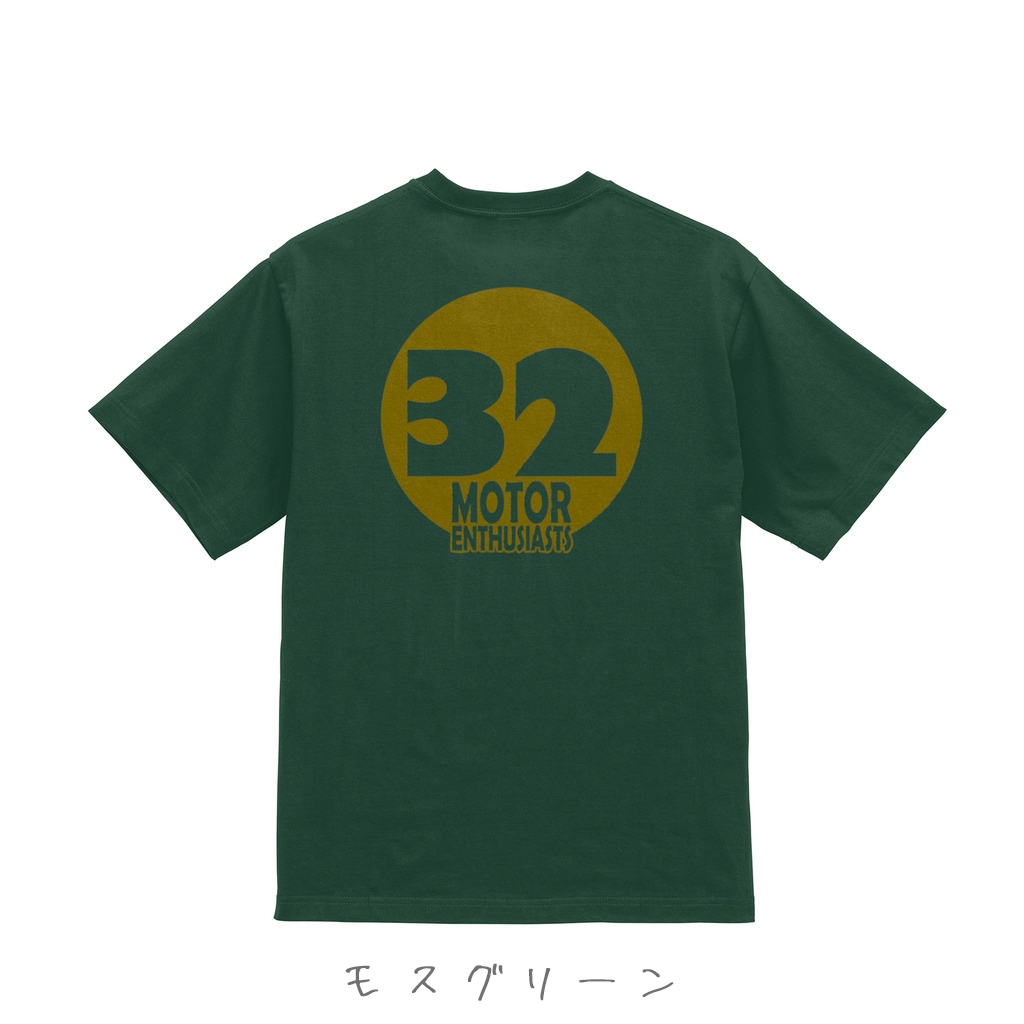 クラシックミニ好きのためのTシャツ「32オタクTシャツ new edition」
