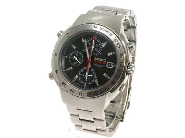 セイコー アラーム クロノ クオーツ 7T32-6L70 USED