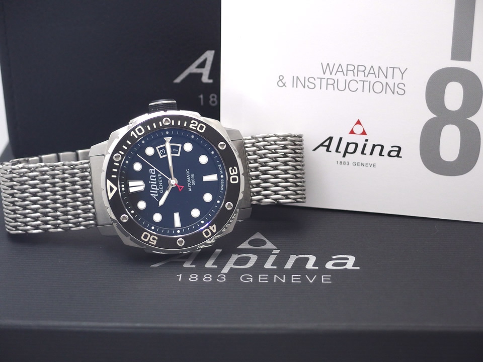 アルピナ アバランチ エクストリームダイバー 300m AL525X4V26 自動巻