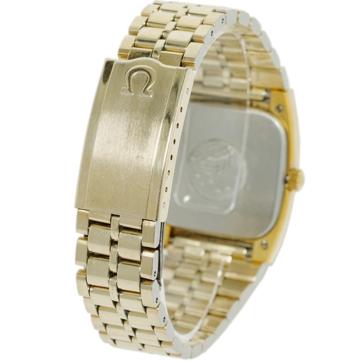 オメガ コンステレーション Ref.168.044 金メッキ 角型 後付純正ブレス