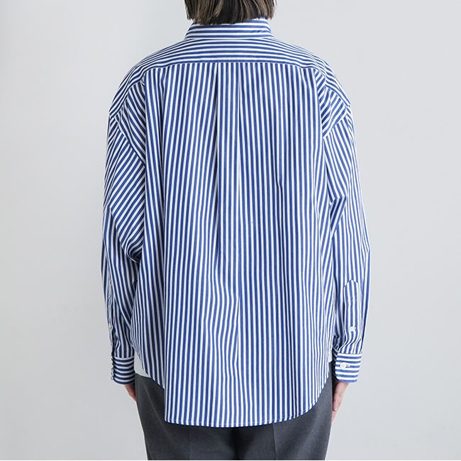23AMSBL04]THE SHINZONE(ザ・シンゾーン) STRIPE DADDY SHIRT