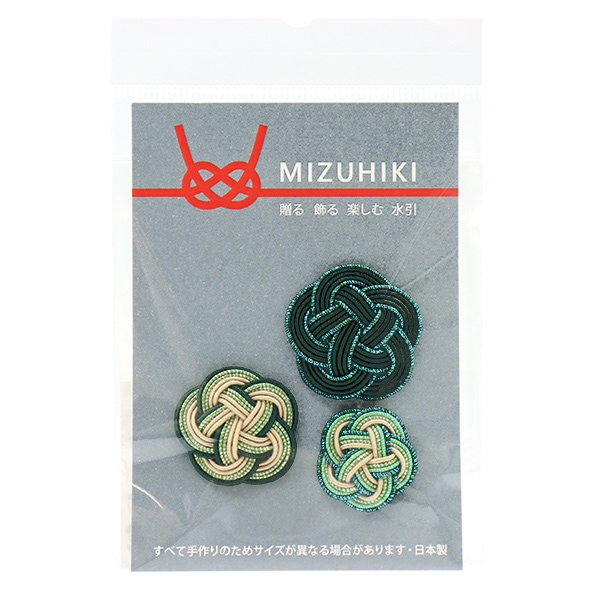 Piece(ピース) 水引パーツ 『梅結びパーツ 松風 PHC-099-3』 季節