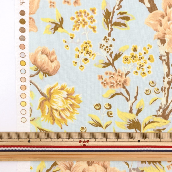 現品限り】【数量5から】 生地 『ローラ アシュレイ プリント シャー