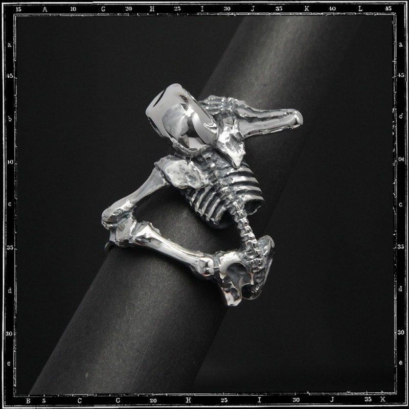 SKELETON RING | クレイジーピッグ公式オンラインストア リング,スカル