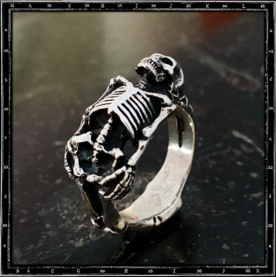 SID SKELETON RING | クレイジーピッグ公式オンラインストア リング