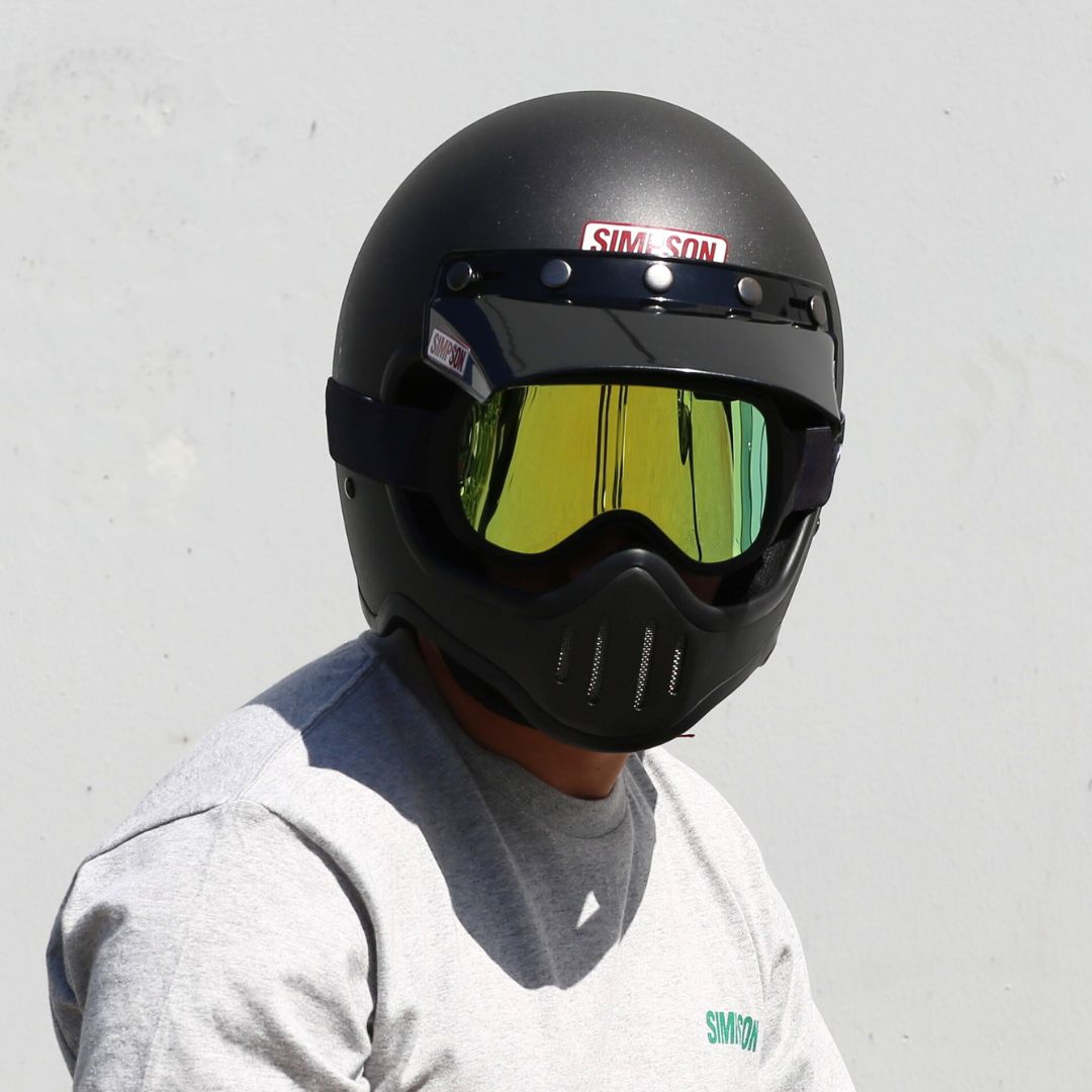 SIMPSON M50 ストーンブラック | SIMPSONヘルメット公認オンラインストア