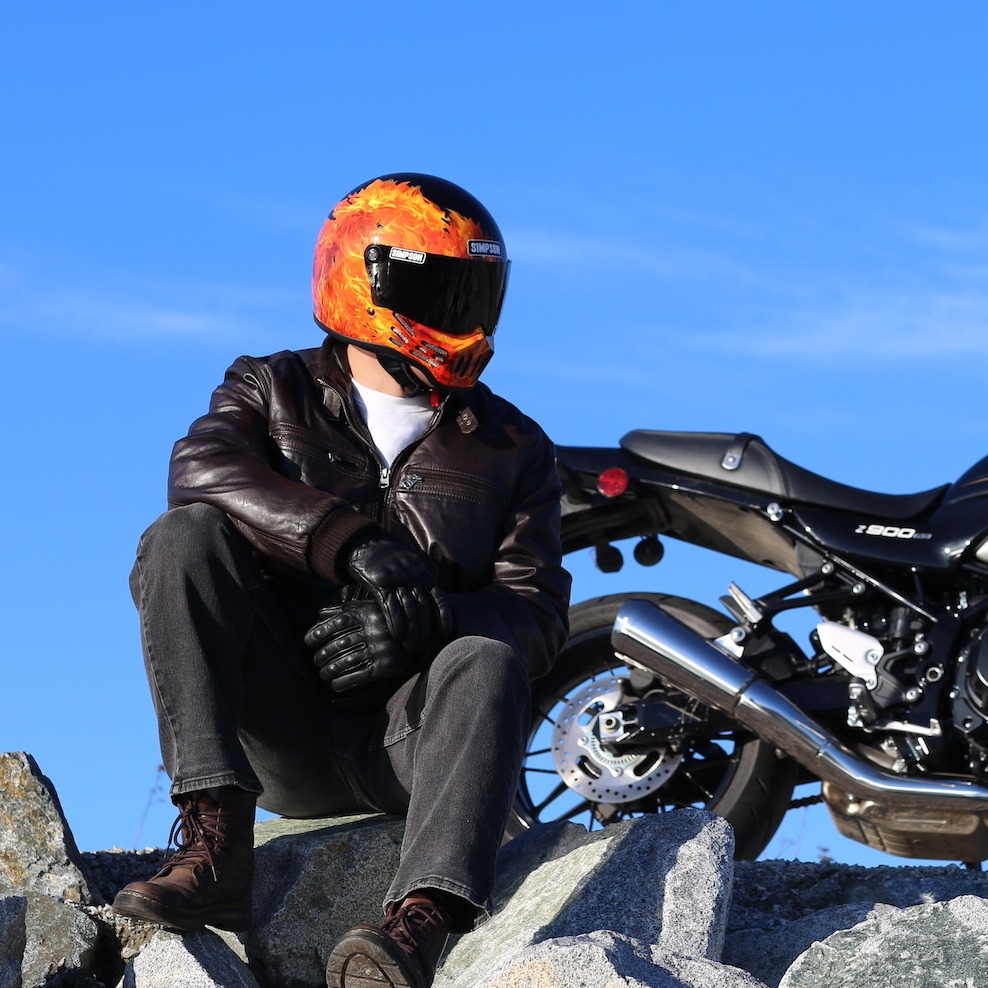 SIMPSON M30 フレアブラック | SIMPSONヘルメット公認オンラインストア