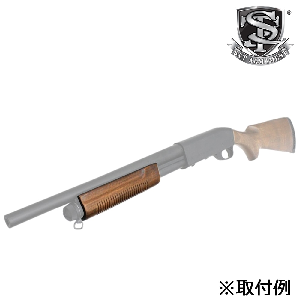 S＆T M870 ショットガン用 木製フォアエンド | All Items / 全商品（再