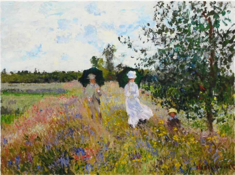 クロード・モネ 「アルジャントゥイユの散歩道」 | | アトリエ・ブランカ