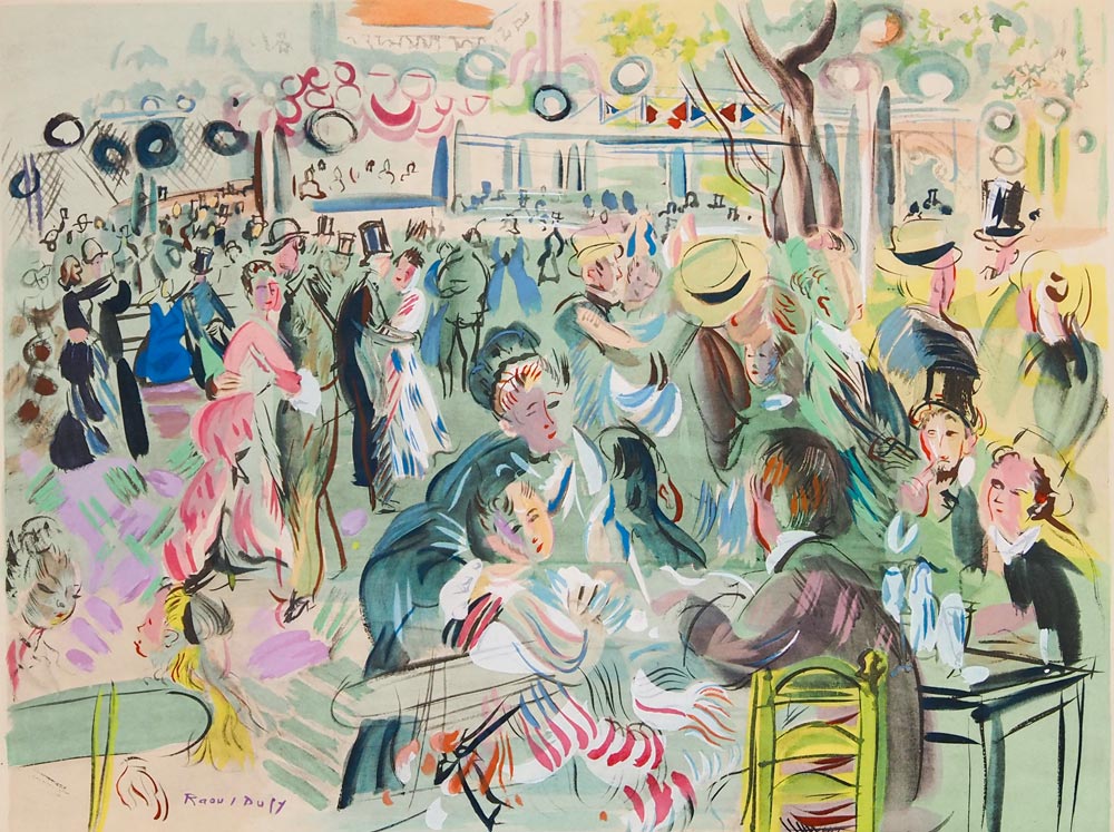 ラウル・デュフィ 「ムーラン・ド・ラ・ギャレット」 | | アトリエ