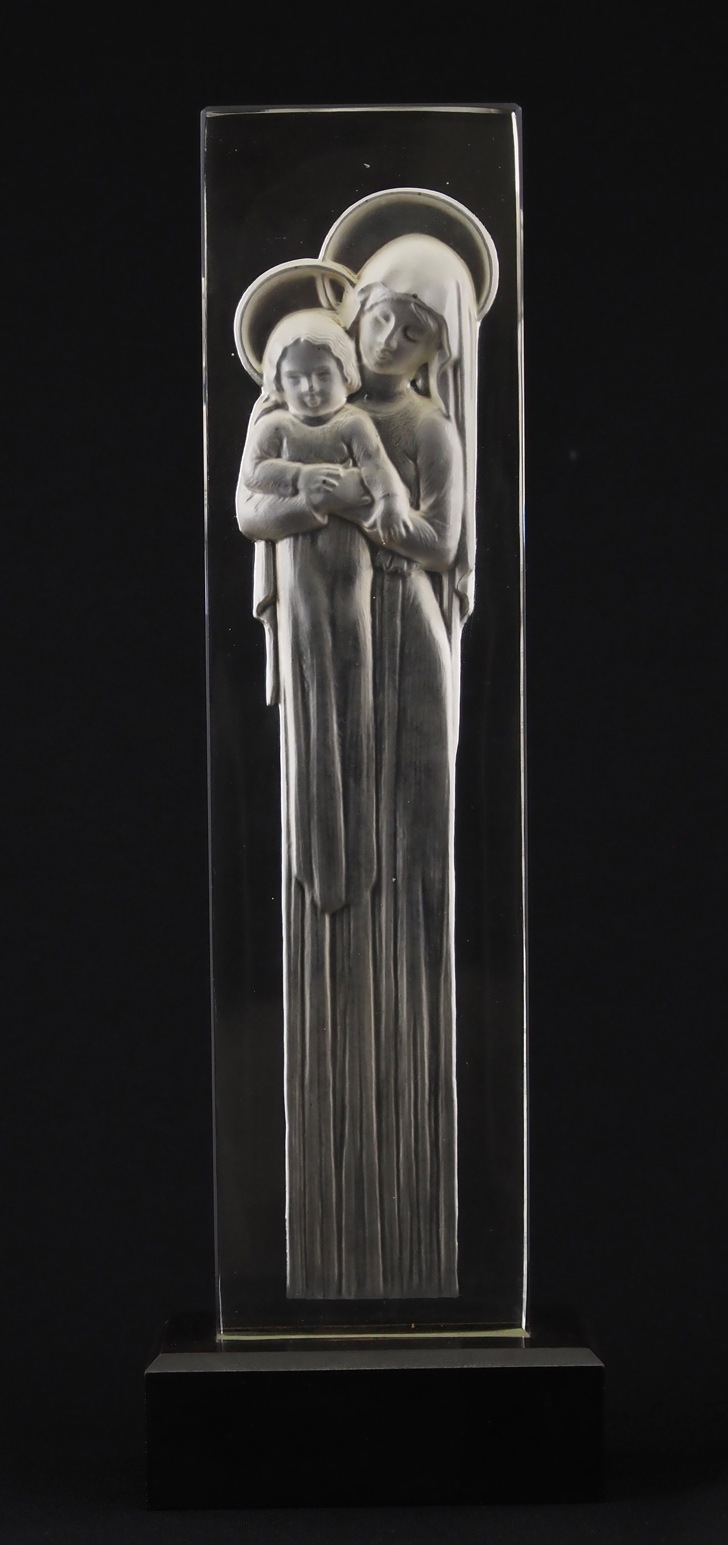 ルネ・ラリック 「レリーフ：VIERGE A L'ENFANT」 | | アトリエ・ブランカ