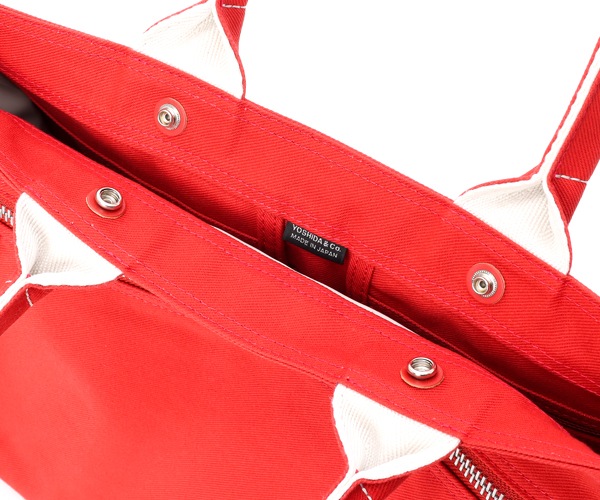 ポーター ネイキッド トートバッグ(M) 667-19469 （カラー：レッド