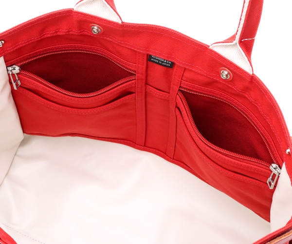 ポーター ネイキッド トートバッグ(M) 667-19469 （カラー：レッド