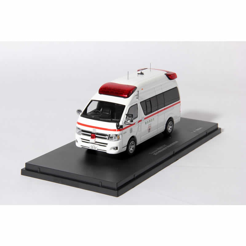 TOY-163 CAR-NEL／1/43 トヨタ・ハイメディック 2010 東京消防庁高規格