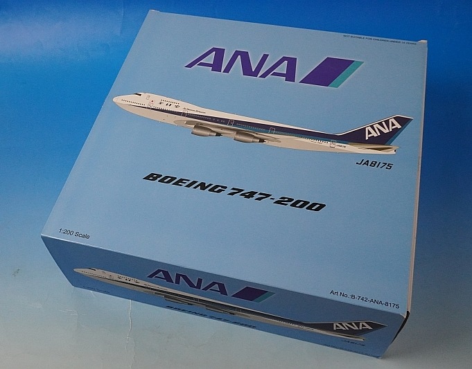 1/200 B747-200 ANA JA8175 ［B-742-ANA-8175] B-Models/中古