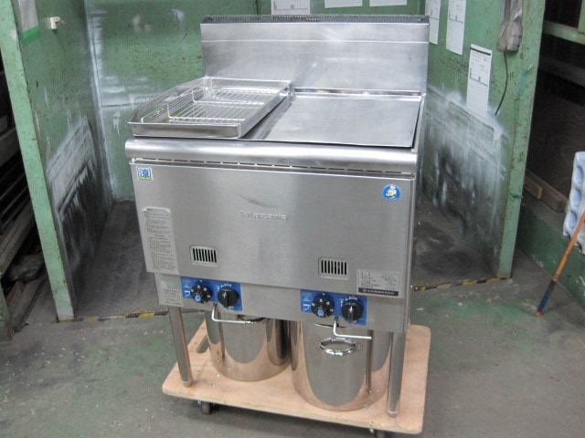 北沢産業】【業務用】【中古】 フライヤー KFE-62-T* 都市ガス ｜中古