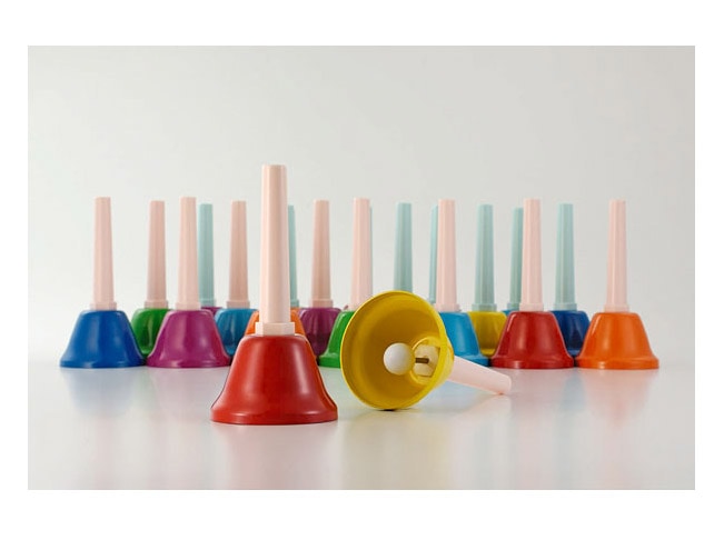 全音/ミュージックベル・レインボーカラー MB-C23（23音セット