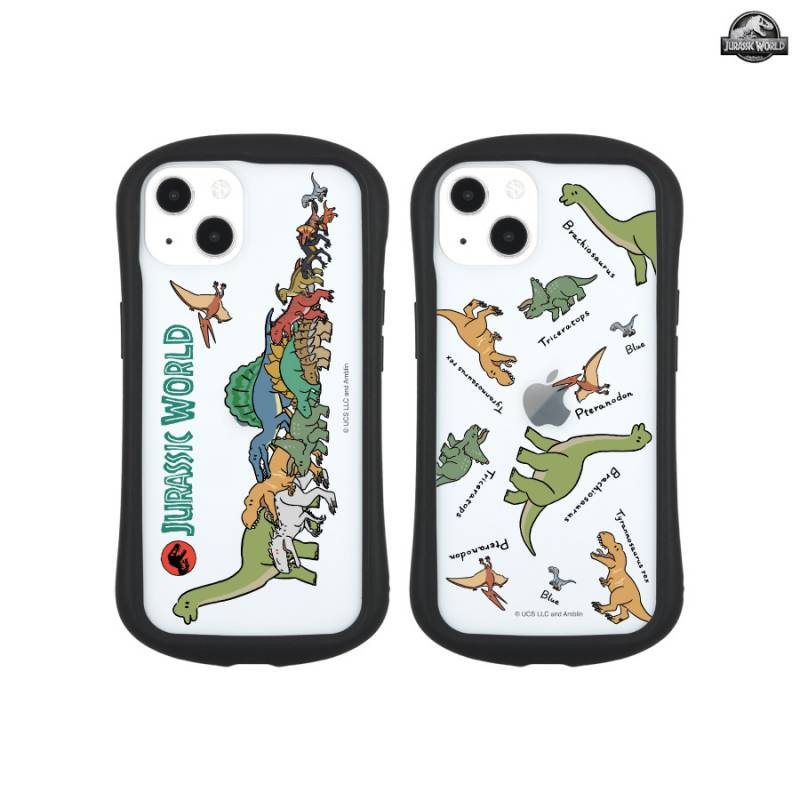 ジュラシック・ワールド iPhone13対応ハイブリッドクリアケース | さ行